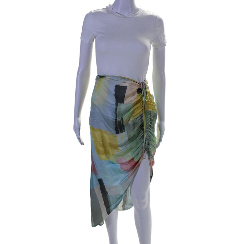 Just Bee Queen Womens Minela Skirt Multicolored Size 6 15430377